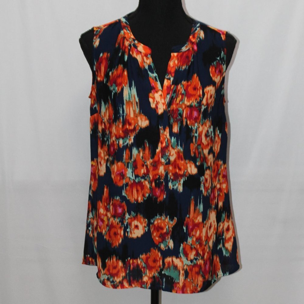Lila Rose Sleeveless Floral Top